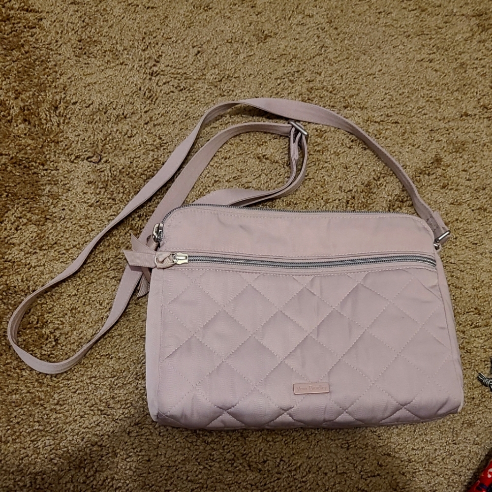 Vera Bradley medium triple compartment crossbody bag